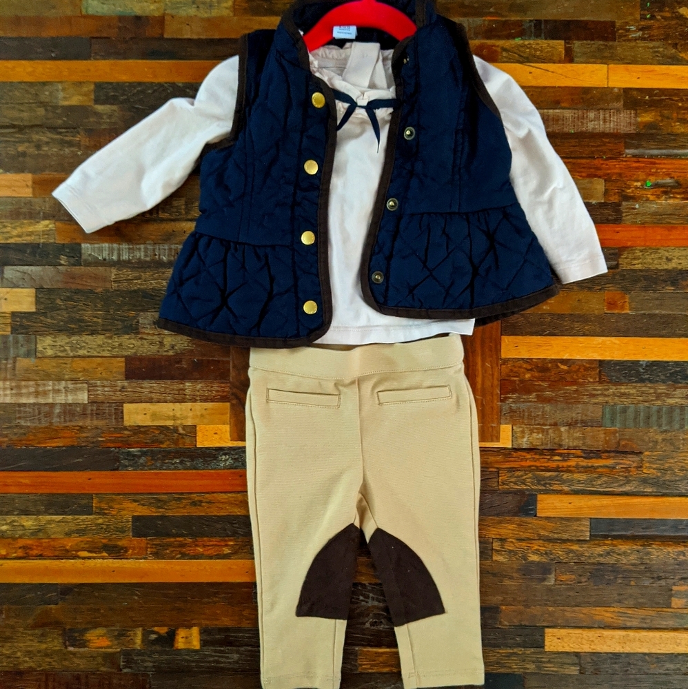 Janie and jack equestrian outfit